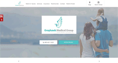 Desktop Screenshot of grayhawkmedical.com